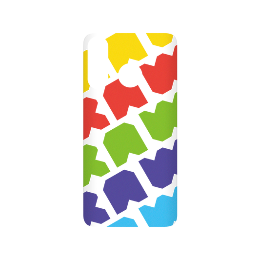 RhinoShield X JOCR SolidSuit Huawei P30 Lite Case - Raw Rainbow Pattern Big