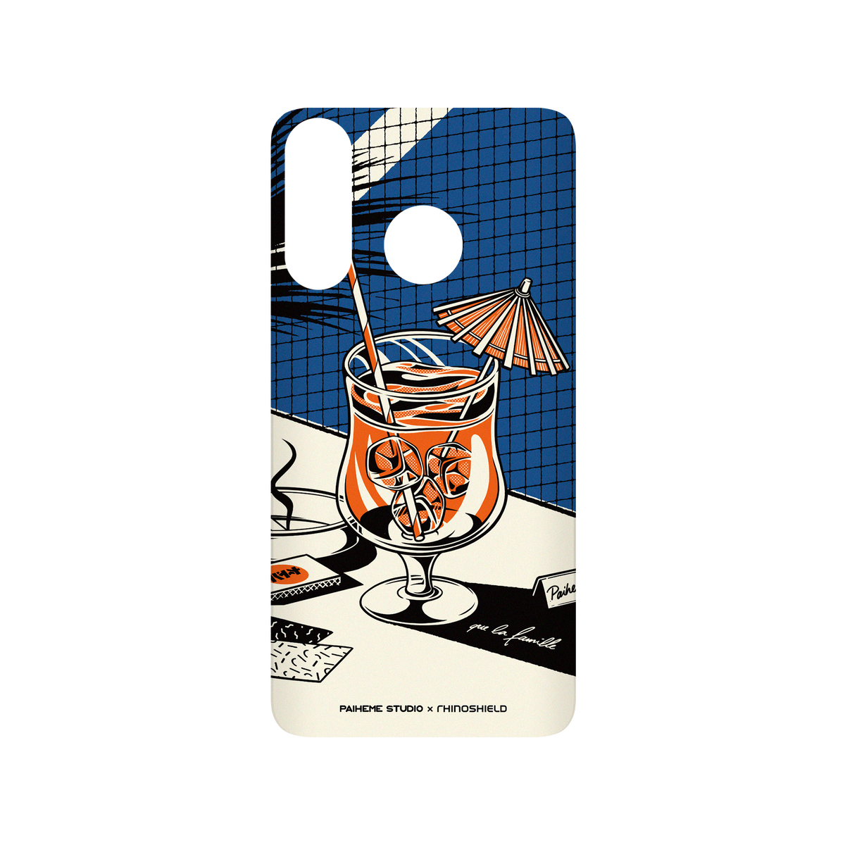 RhinoShield X Paiheme Studio SolidSuit Huawei P30 Lite Case - Cocktail Normal