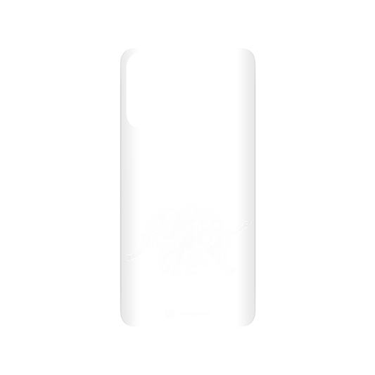 RhinoShield X Kerby Rosanes SolidSuit Huawei P30 Lite Case - Geo Elephant - White