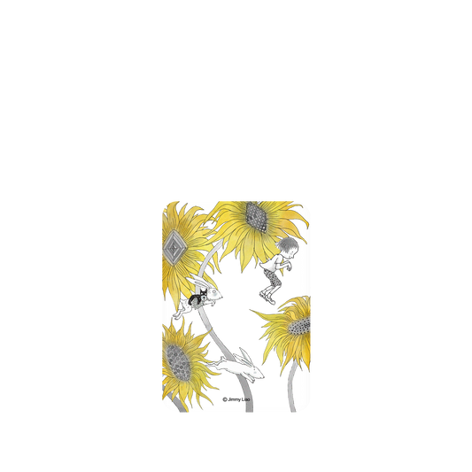 RHINOSHIELD X Jimmy SolidSuit ASUS Zenfone 8 Flip Case - Year of the Rabbit Series - Chasing in the sunflowers field