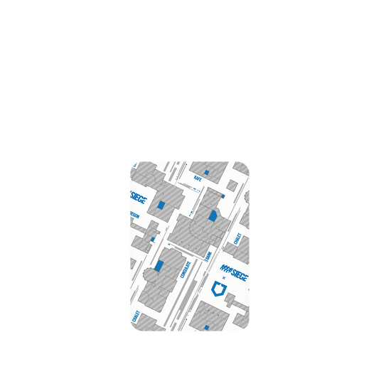 RhinoShield X 6: Siege SolidSuit ASUS Zenfone 8 Flip Case - Map - Blue