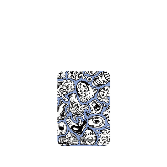 RhinoShield X Lei Melendres SolidSuit ASUS Zenfone 8 Flip Case - Puzzle Heads Blue 2