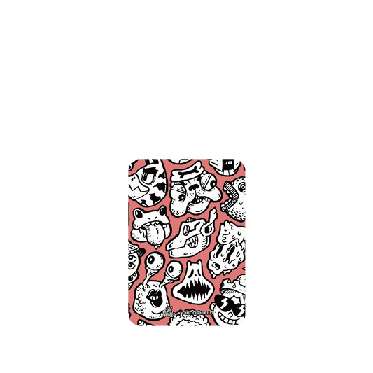 RhinoShield X Lei Melendres SolidSuit ASUS Zenfone 8 Flip Case - Puzzle Heads Red