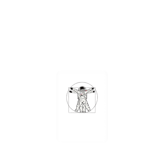 RhinoShield X Cosmos SolidSuit ASUS Zenfone 8 Flip Case - Vitruvian Spaceman