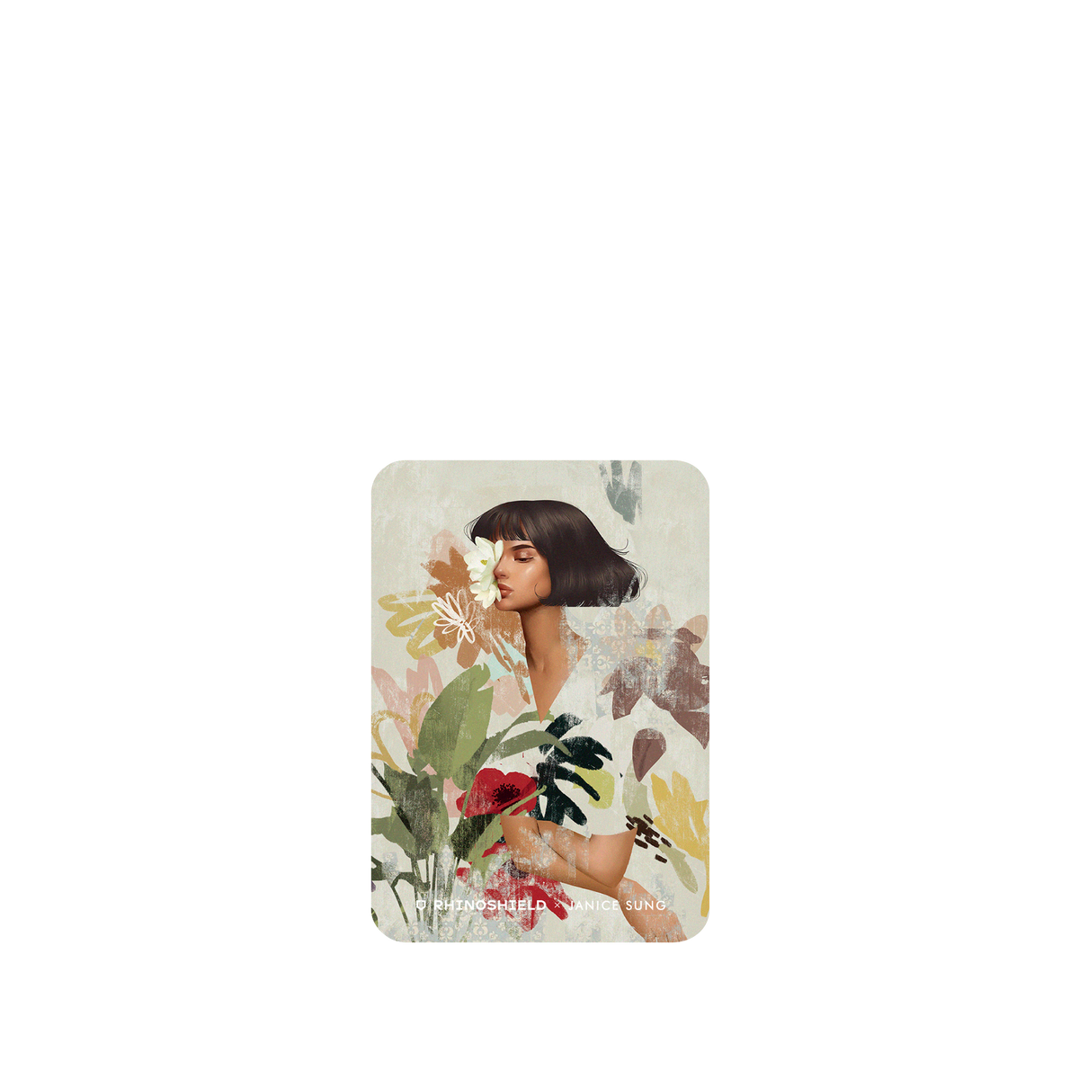 RhinoShield X Janice Sung SolidSuit ASUS Zenfone 8 Flip Case - Flora 2