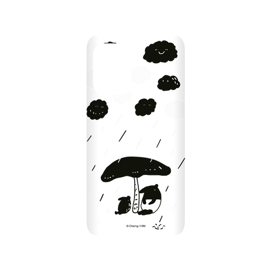 RhinoShield X LAIMO SolidSuit ASUS Zenfone 8 Case - It's Raining (Transparent)