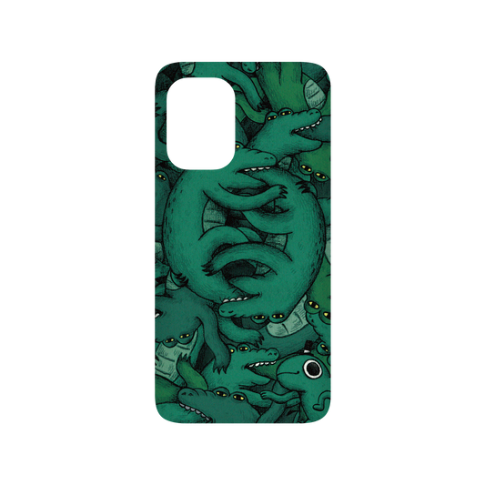 RhinoShield X Incrediville SolidSuit ASUS Zenfone 8 Case - Crocodille Ying Yang