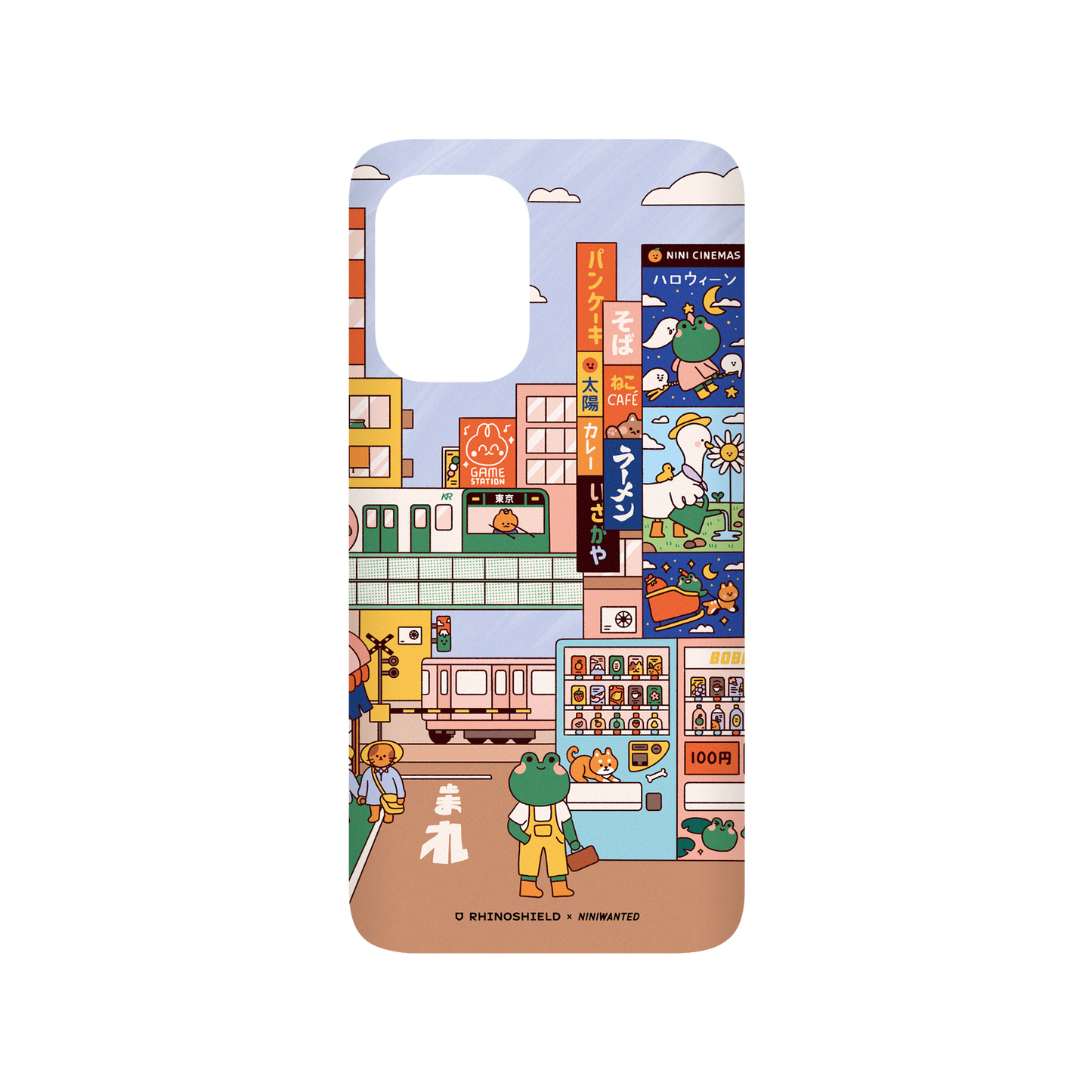RHINOSHIELD X NINIWANTED SolidSuit ASUS Zenfone 8 Case - Day in Tokyo