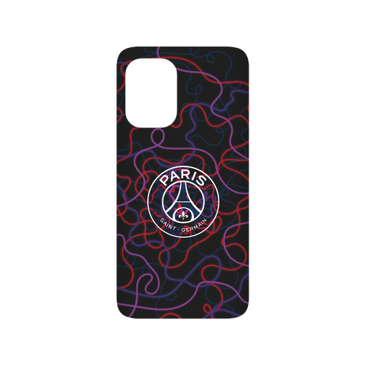 RHINOSHIELD X PSG SolidSuit ASUS Zenfone 8 Case - Paris Saint-Germain Neon Logo