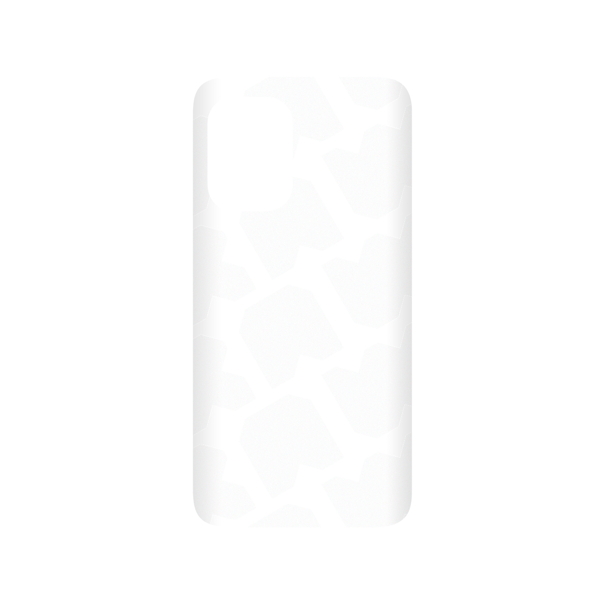 RhinoShield X JOCR SolidSuit ASUS Zenfone 8 Case - Raw White Pattern Big