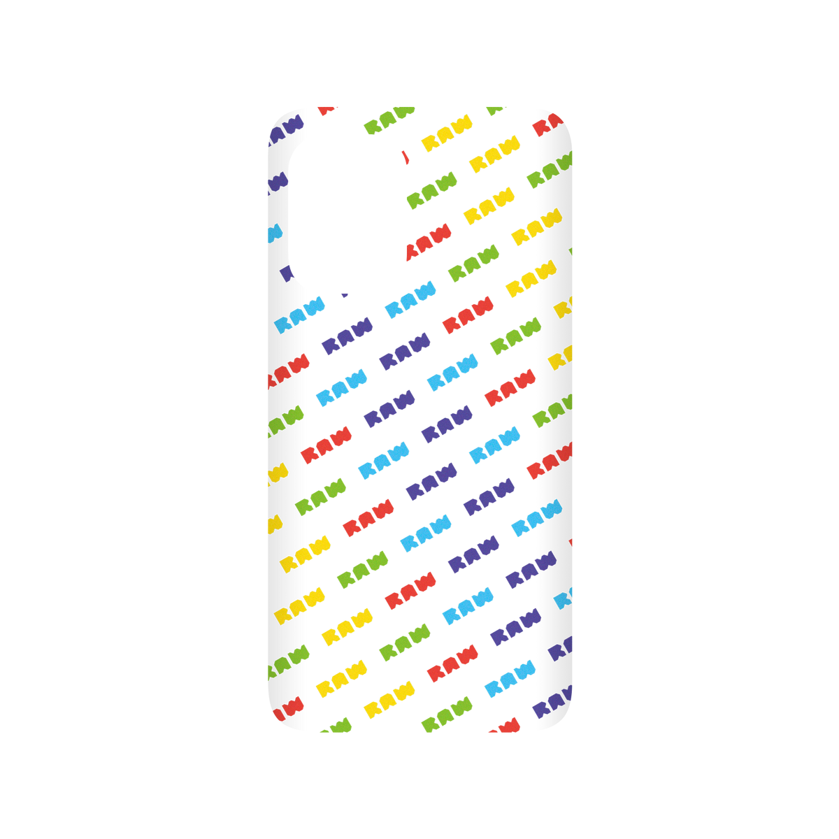 RhinoShield X JOCR SolidSuit ASUS Zenfone 8 Case - Raw Rainbow Pattern Small
