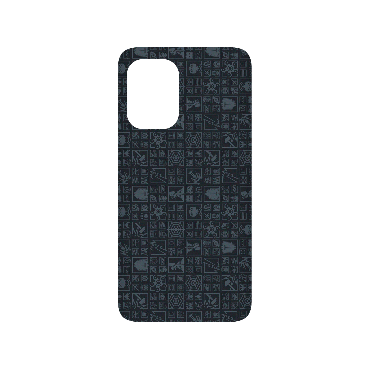RhinoShield X 6: Siege SolidSuit ASUS Zenfone 8 Case - Mosaic - Dark Blue