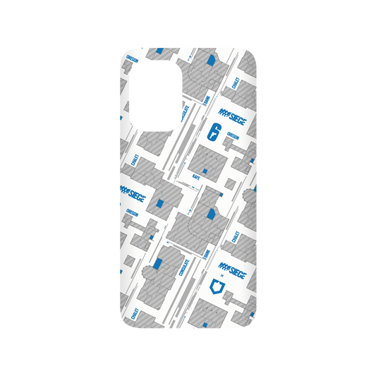 RhinoShield X 6: Siege SolidSuit ASUS Zenfone 8 Case - Map - Blue