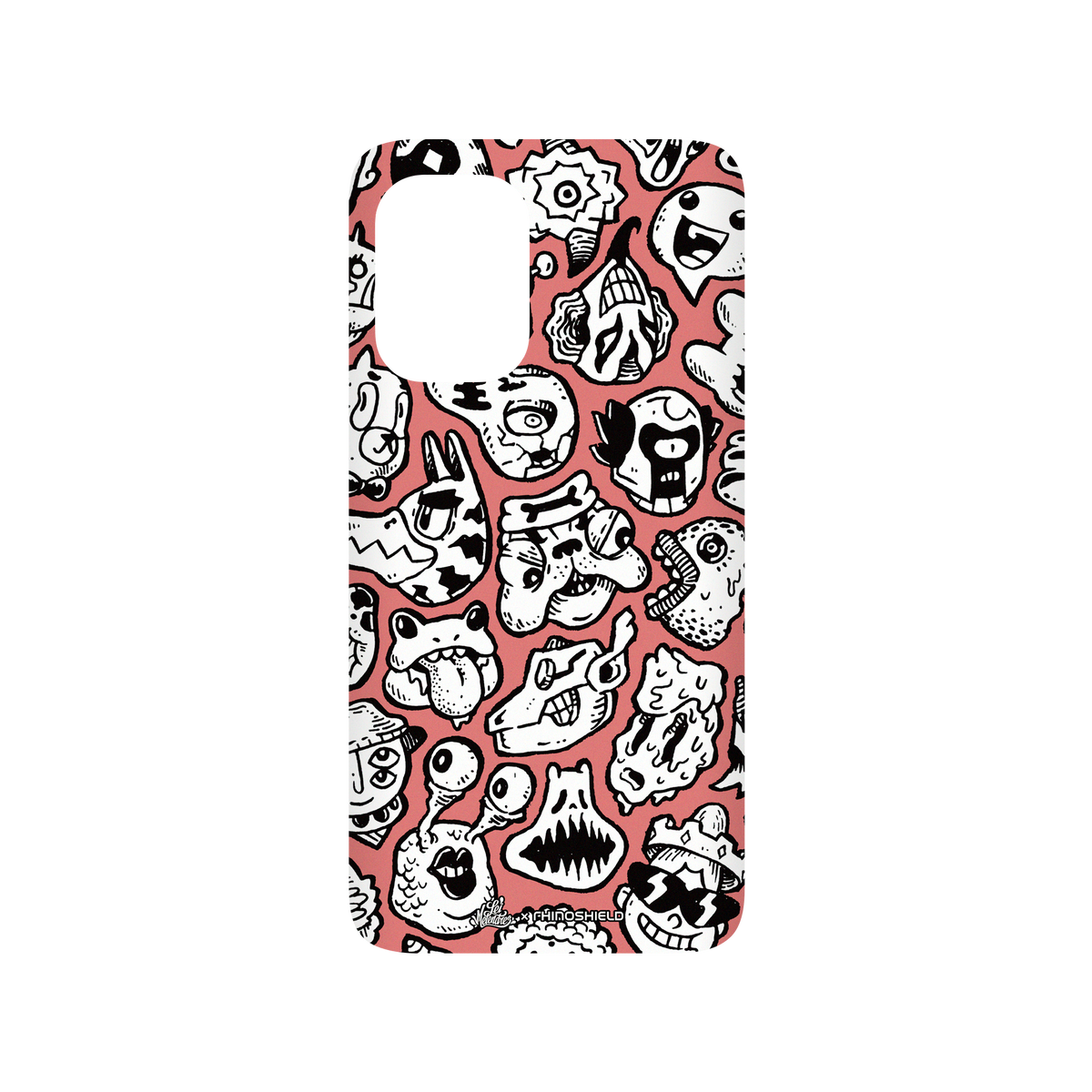 RhinoShield X Lei Melendres SolidSuit ASUS Zenfone 8 Case - Puzzle Heads Red