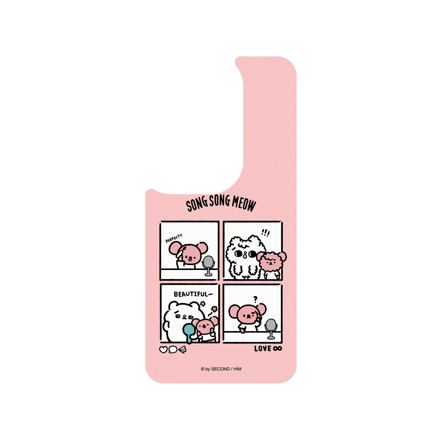 RHINOSHIELD X Song Song Meow by SECOND SolidSuit ASUS Zenfone 9 Case - Let's be pretty
