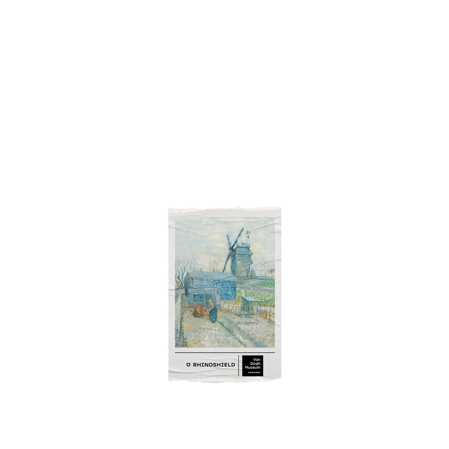 RHINOSHIELD X Van Gogh Museum  SolidSuit ASUS Zenfone 9 Case - Montmartre: Windmills and Allotments - Ticket