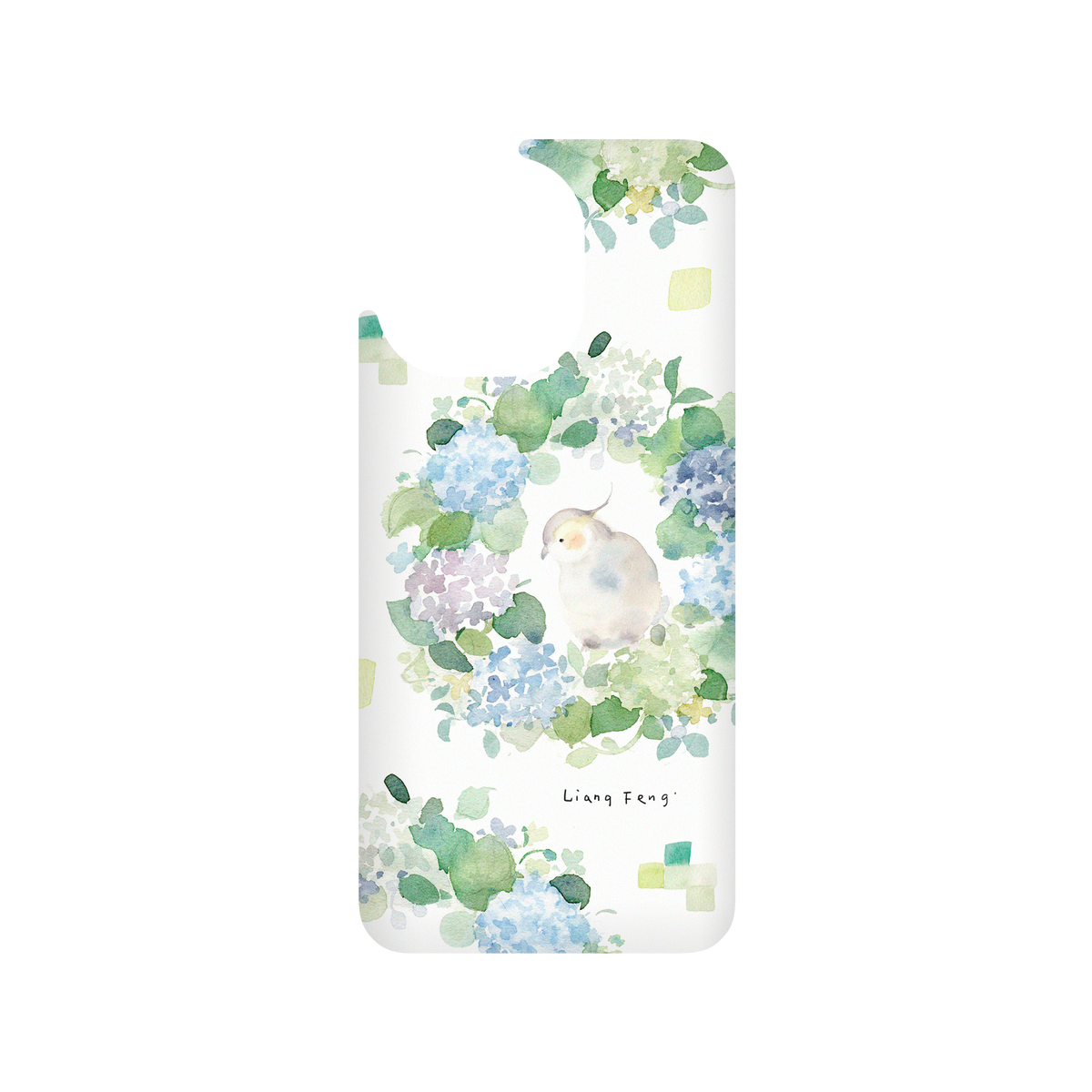 RhinoShield X Liang Feng SolidSuit Xiaomi Mi 11 Case - Hydrangeas