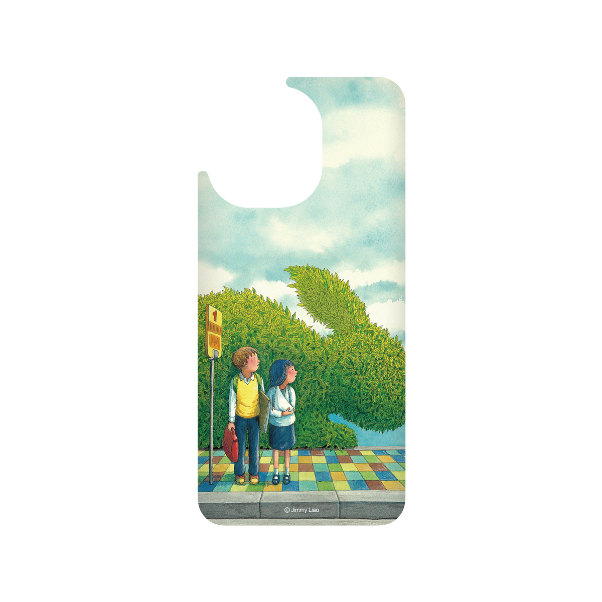 RHINOSHIELD X Jimmy SolidSuit Xiaomi Mi 11 Case - Year of the Rabbit Series - Waiting for the Bus