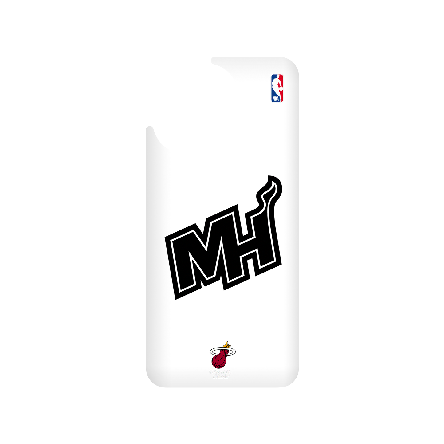 Xiaomi Mi 11 犀牛盾SolidSuit聯名設計款防摔背蓋手機殼 NBA - B&W-邁阿密熱火 Miami Heat B&W - Light