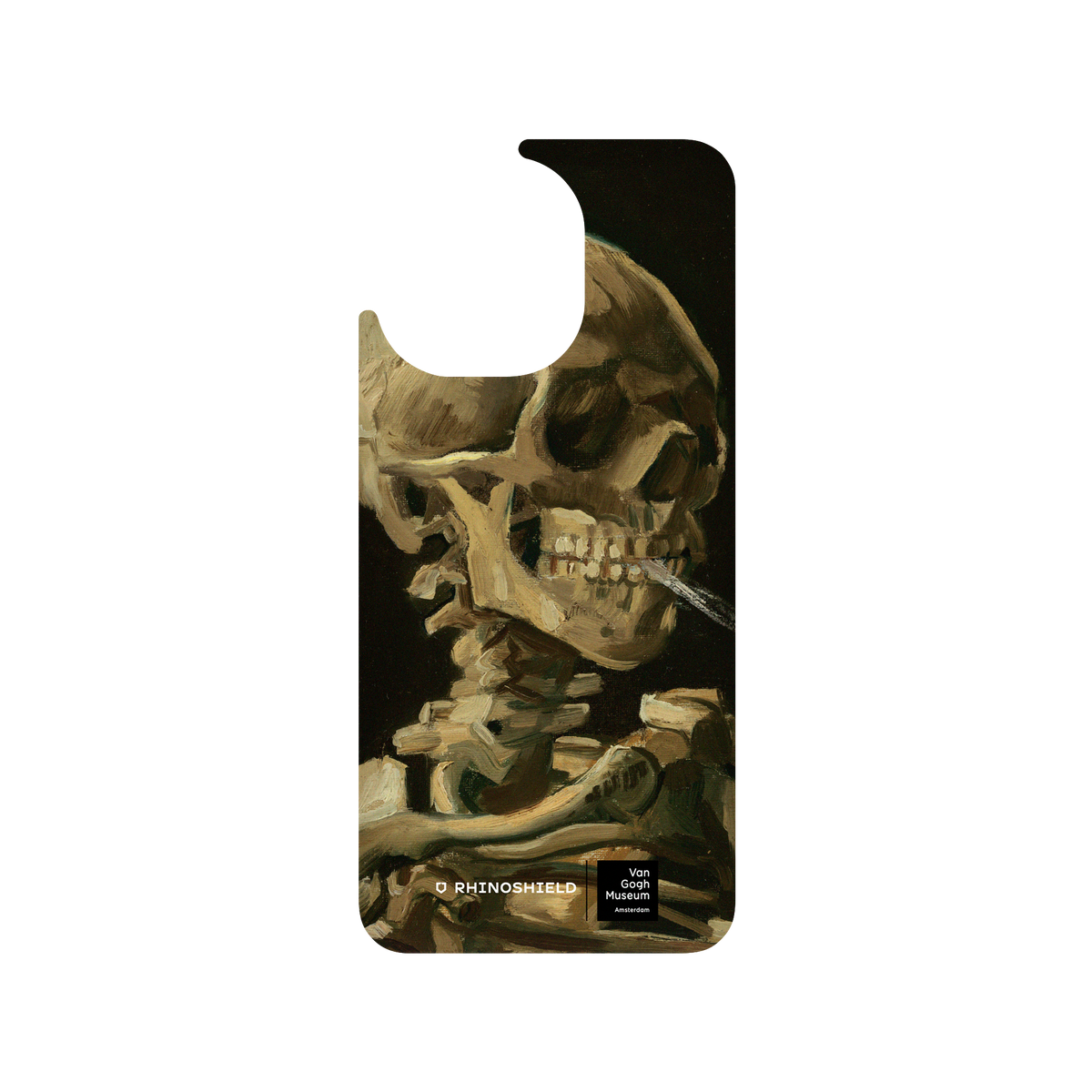 RhinoShield X Van Gogh Museum SolidSuit Xiaomi Mi 11 Case - Head of a Skeleton with a Burning Cigarette