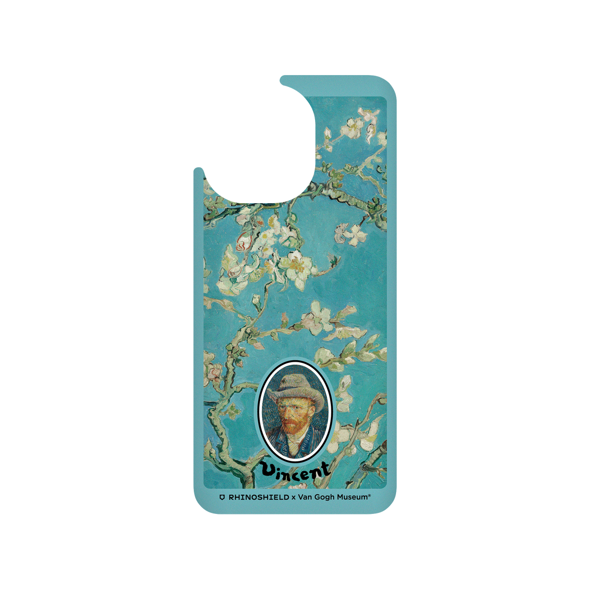 RhinoShield X Van Gogh Museum SolidSuit Xiaomi Mi 11 Case - Almond Blossom - Frame