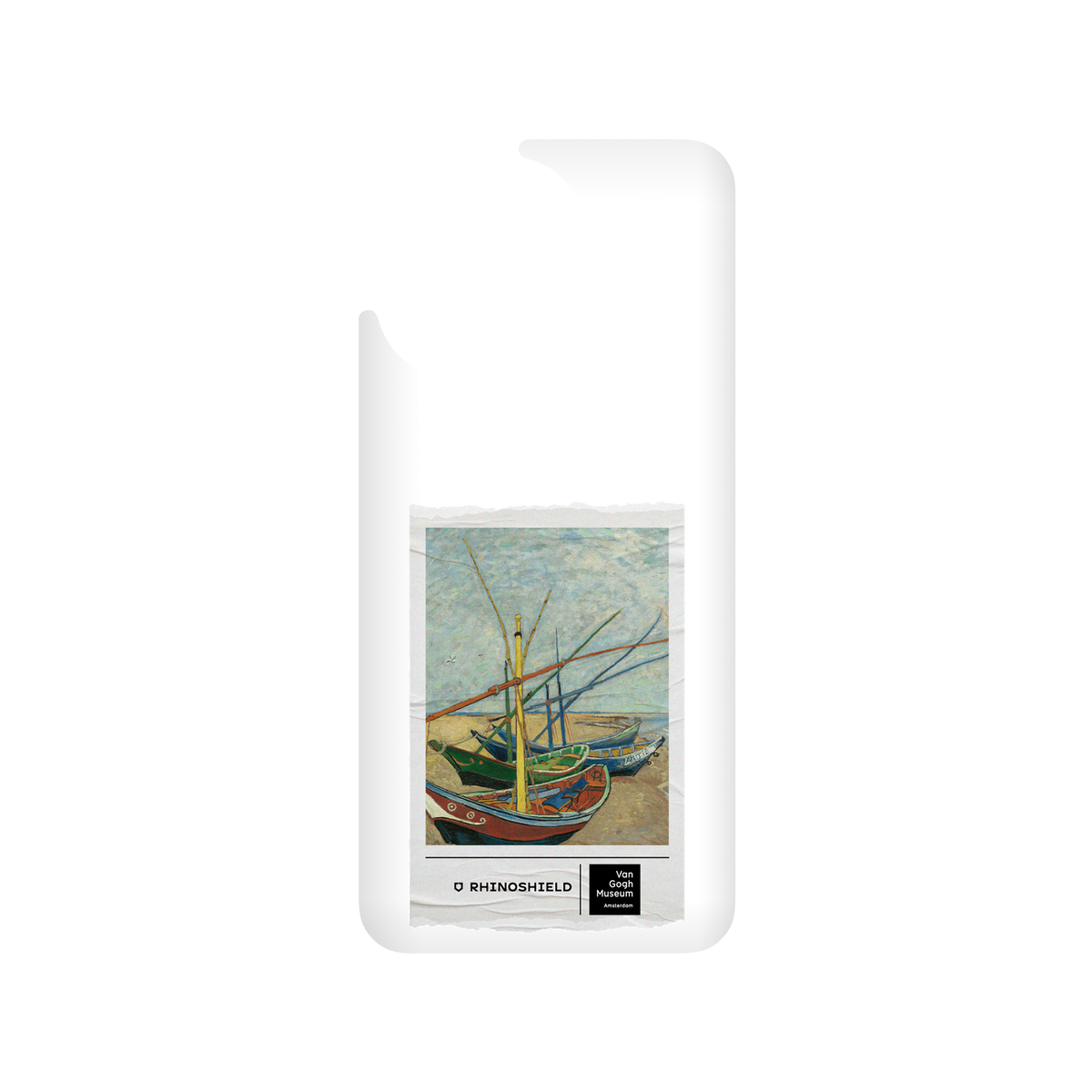 RHINOSHIELD X Van Gogh Museum  SolidSuit Xiaomi Mi 11 Case - Fishing Boats on the Beach - Ticket