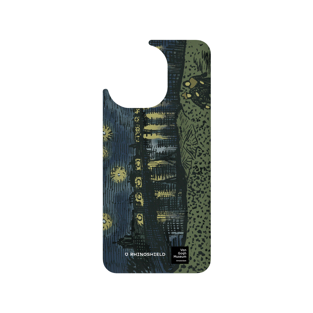 RHINOSHIELD X Van Gogh Museum  SolidSuit Xiaomi Mi 11 Case - Sketch of Starry Night Over the Rhône - Recolored by RHINOSHIELD