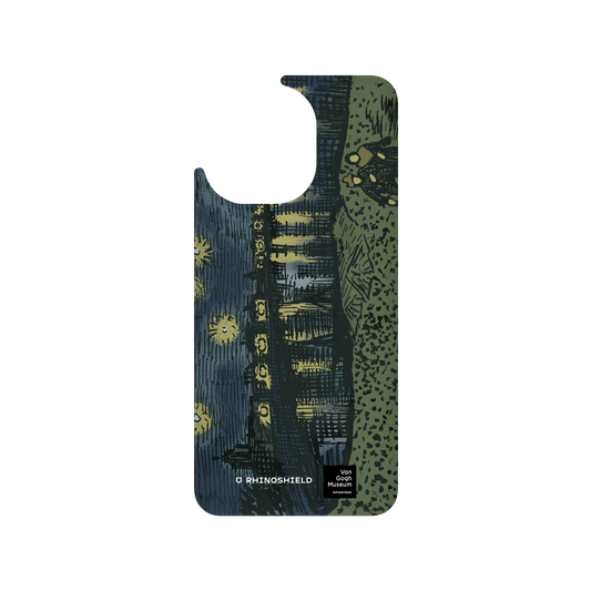RHINOSHIELD X Van Gogh Museum  SolidSuit Xiaomi Mi 11 Case - Sketch of Starry Night Over the Rhône - Recolored by RHINOSHIELD