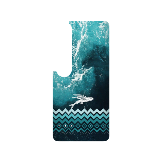RHINOSHIELD X WasangShow SolidSuit Xiaomi Mi 10 Pro Case - Flying Fish in the Deep Sea