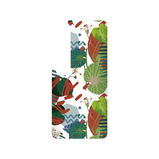 RHINOSHIELD X WasangShow SolidSuit Xiaomi Mi 10 Pro Case - Tropical Leaves