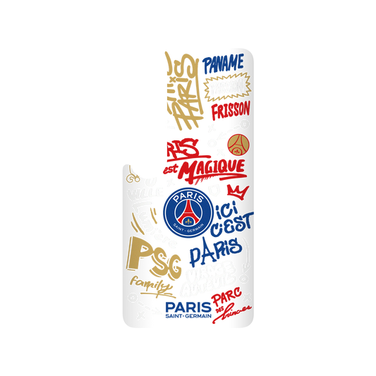 RhinoShield X PSG SolidSuit Xiaomi Mi 10 Case - Paris Saint-Germain - Graffiti