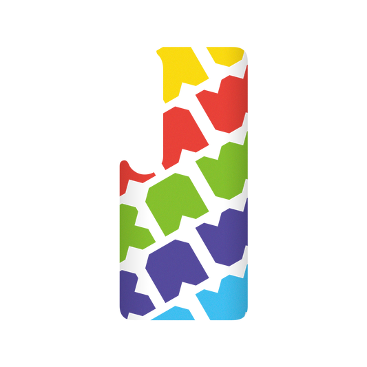 RhinoShield X JOCR SolidSuit Xiaomi Mi 10 Case - Raw Rainbow Pattern Big