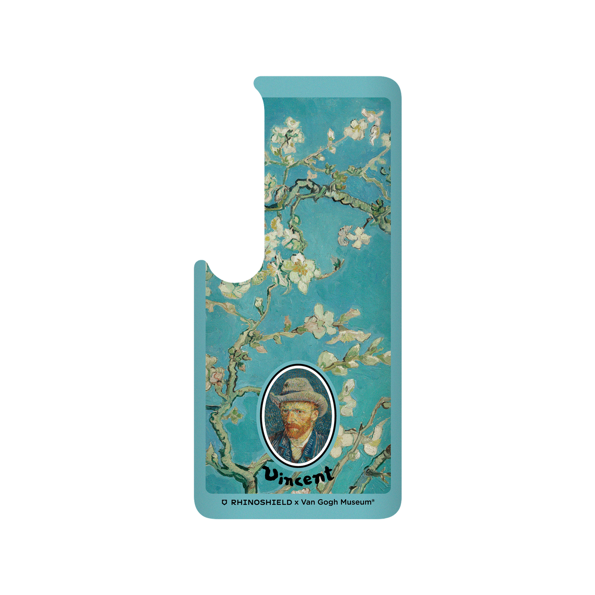 RhinoShield X Van Gogh Museum SolidSuit Xiaomi Mi 10 Case - Almond Blossom - Frame