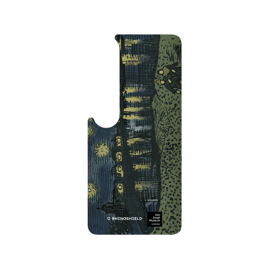 RHINOSHIELD X Van Gogh Museum  SolidSuit Xiaomi Mi 10 Pro Case - Sketch of Starry Night Over the Rhône - Recolored by RHINOSHIELD