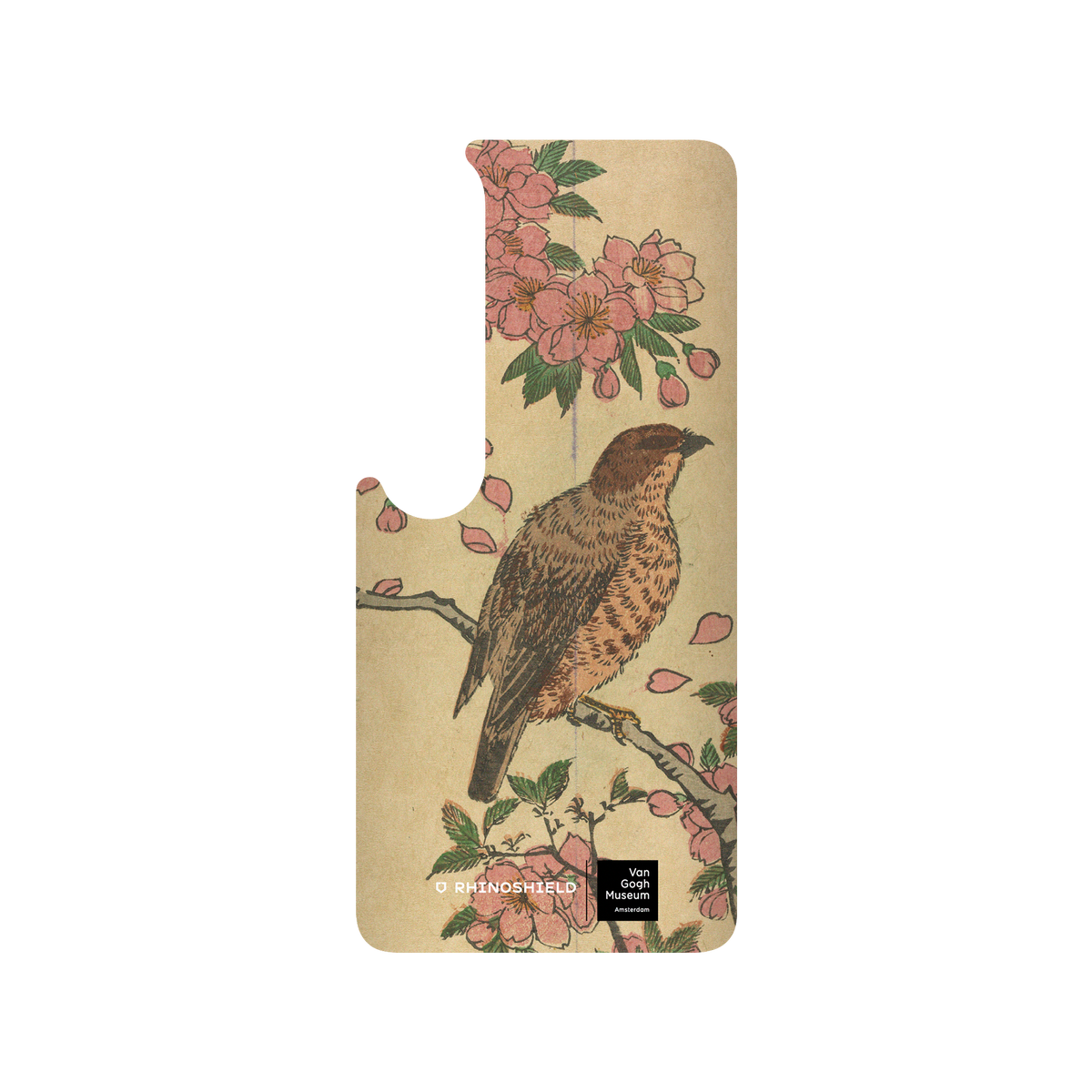 RHINOSHIELD X Van Gogh Museum  SolidSuit Xiaomi Mi 10 Pro Case - Cherry Blossoms and Shrike - Utagawa Hiroshige III