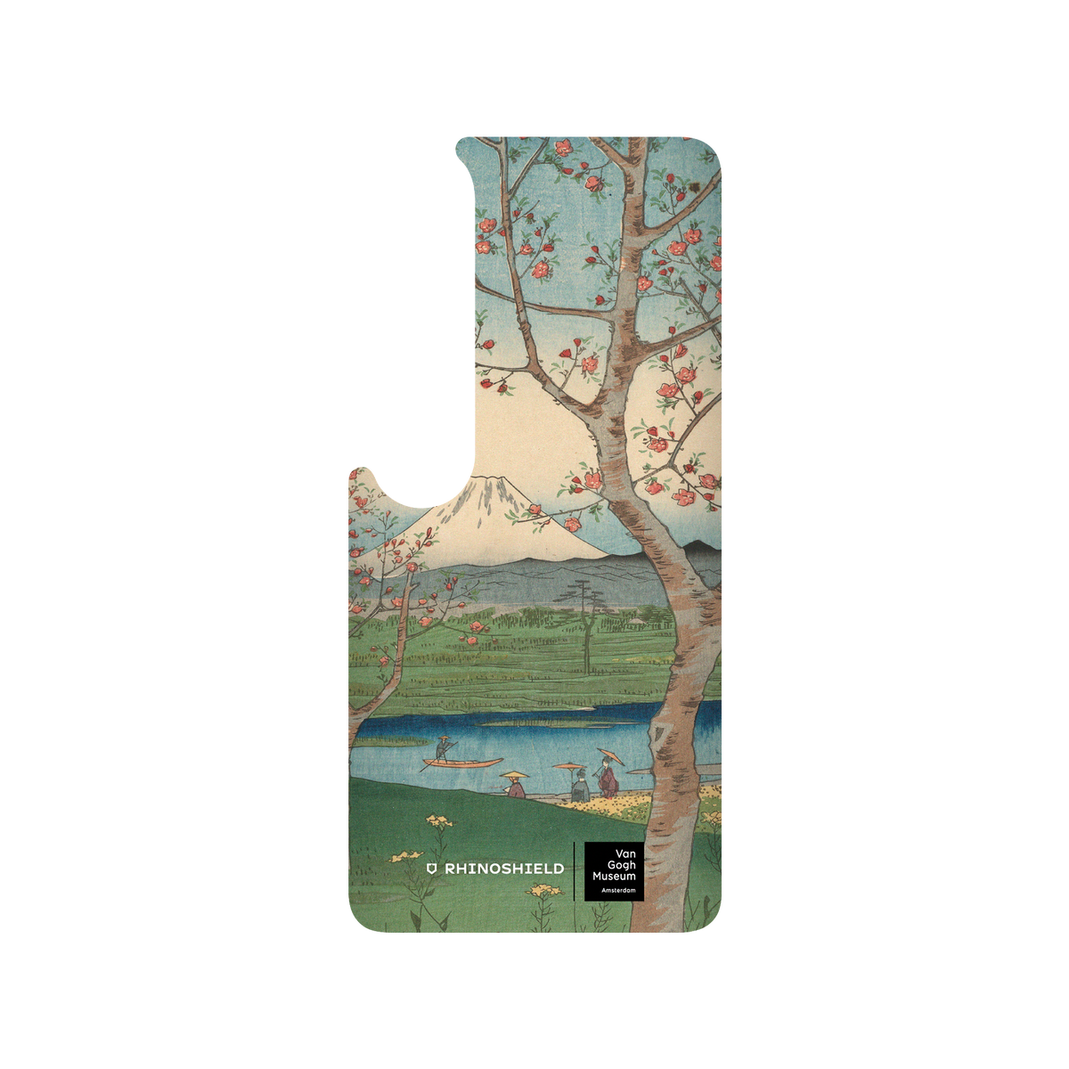 RHINOSHIELD X Van Gogh Museum  SolidSuit Xiaomi Mi 10 Pro Case - View of Mount Fuji from Koshigaya - Utagawa Hiroshige
