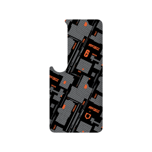 RhinoShield X 6: Siege SolidSuit Xiaomi Mi 10 Case - Map - Orange