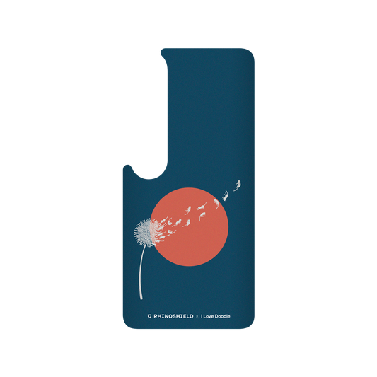 RhinoShield X I Love Doodle SolidSuit Xiaomi Mi 10 Case - Cat and Plant - Dandelion