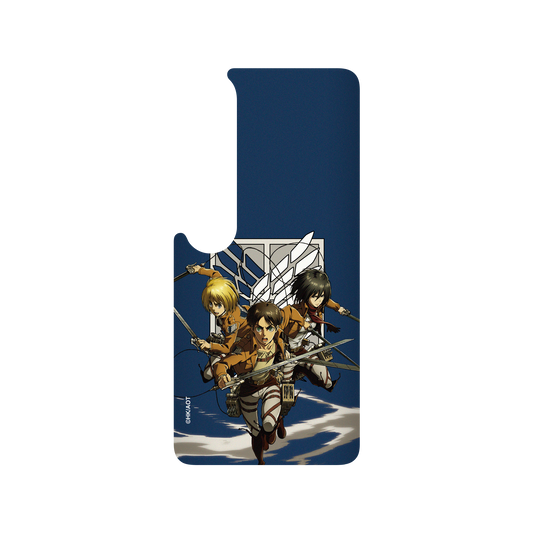 RhinoShield X Attack on Titan SolidSuit Xiaomi Mi 10 Case - Eren, Mikasa, and Armin