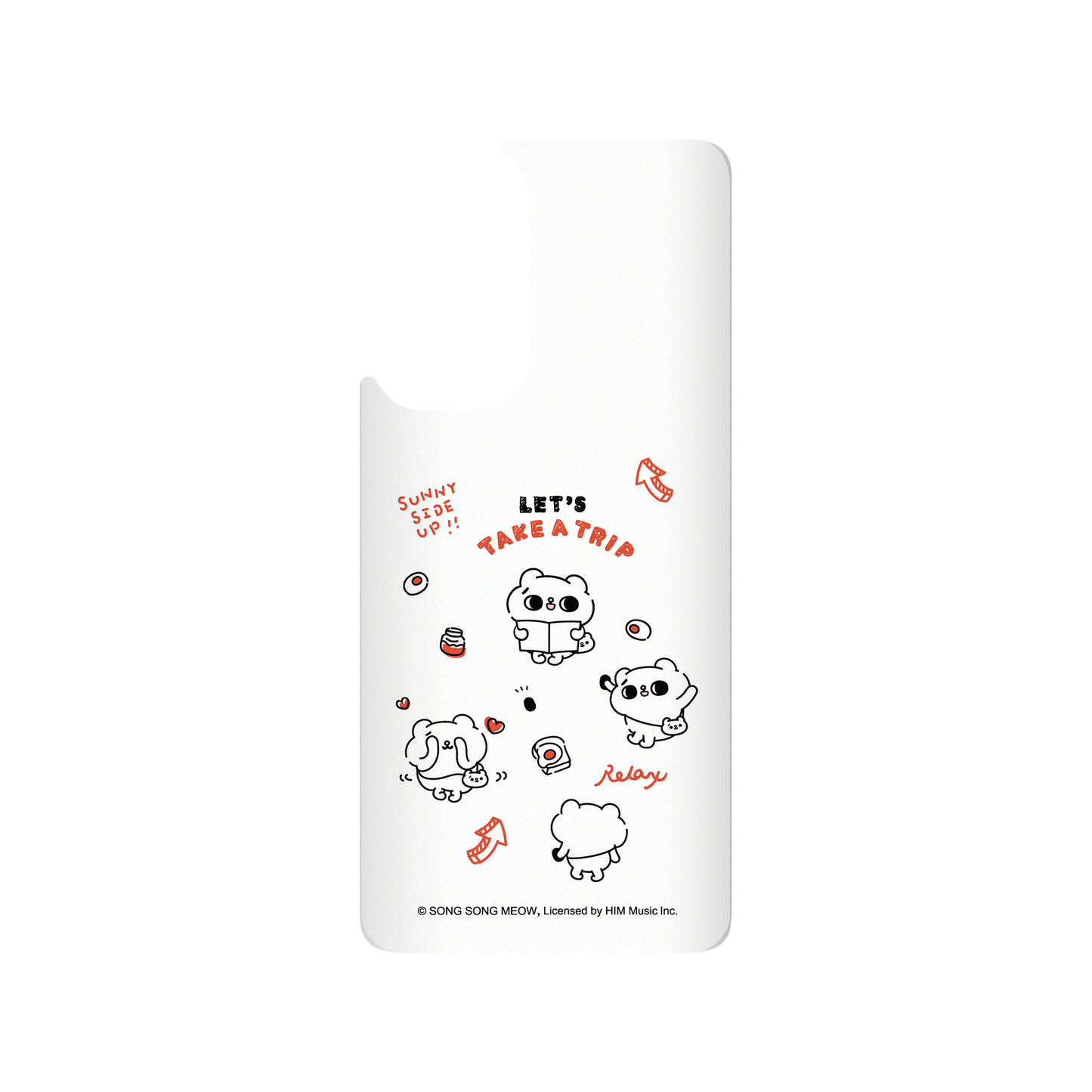 RHINOSHIELD X Song Song Meow by SECOND SolidSuit Xiaomi Mi 10T Pro Case - Let's take a trip!