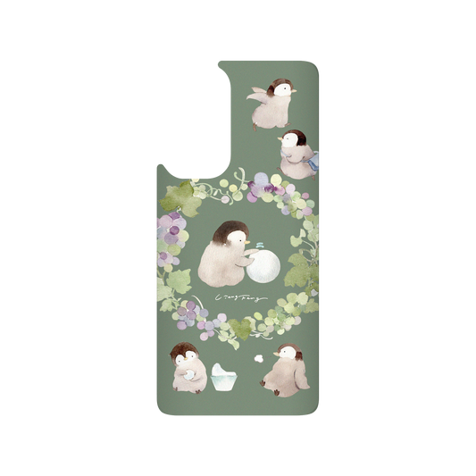 RhinoShield X Liang Feng SolidSuit Xiaomi Mi 10T Case - Busy penguin