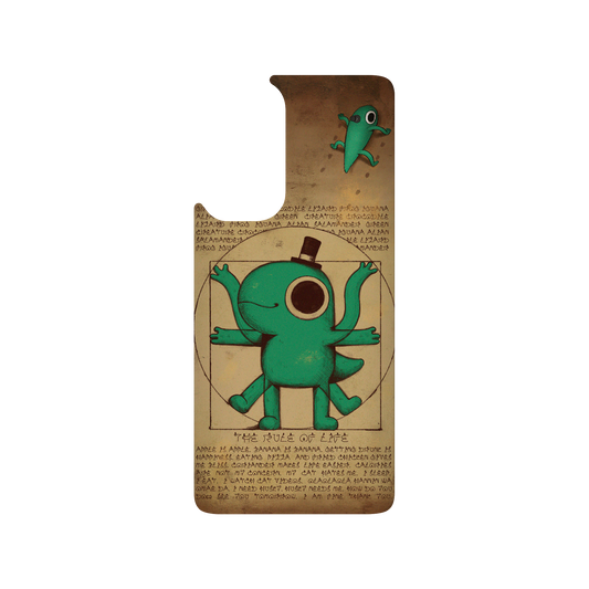 RhinoShield X Incrediville SolidSuit Xiaomi Mi 10T Pro Case - Vitruvian Lizard
