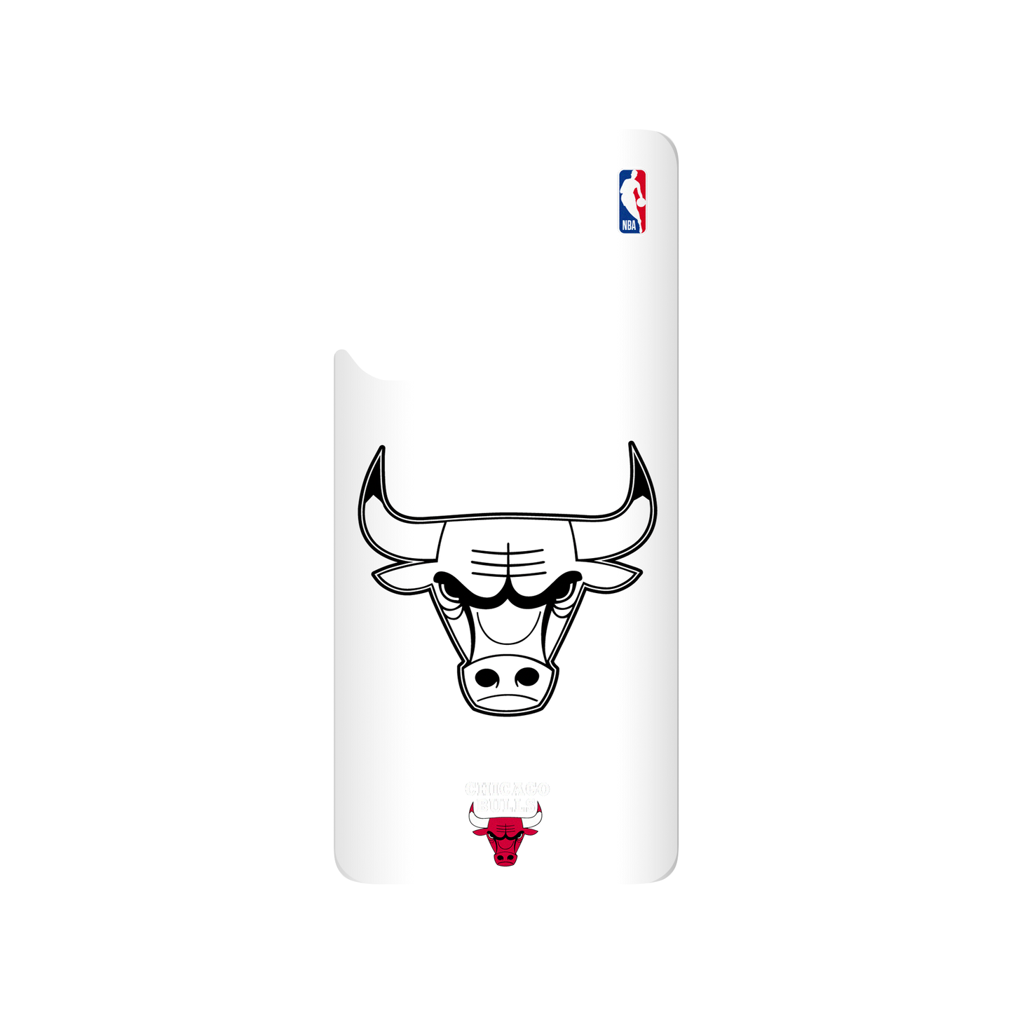 RhinoShield X NBA SolidSuit Xiaomi Mi 10T Pro Case - Chicago Bulls B&W - Light