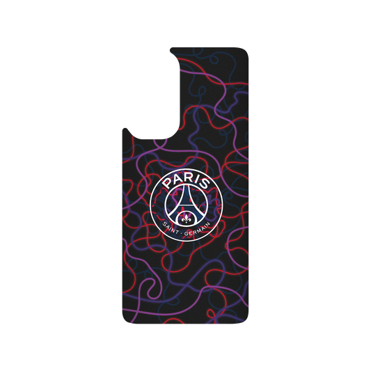 RHINOSHIELD X PSG SolidSuit Xiaomi Mi 10T Case - Paris Saint-Germain Neon Logo