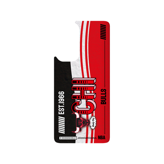 Xiaomi Mi 10T 犀牛盾SolidSuit聯名設計款防摔背蓋手機殼 NBA - 復古球員卡-芝加哥公牛 Chicago Bulls - Vintage Card