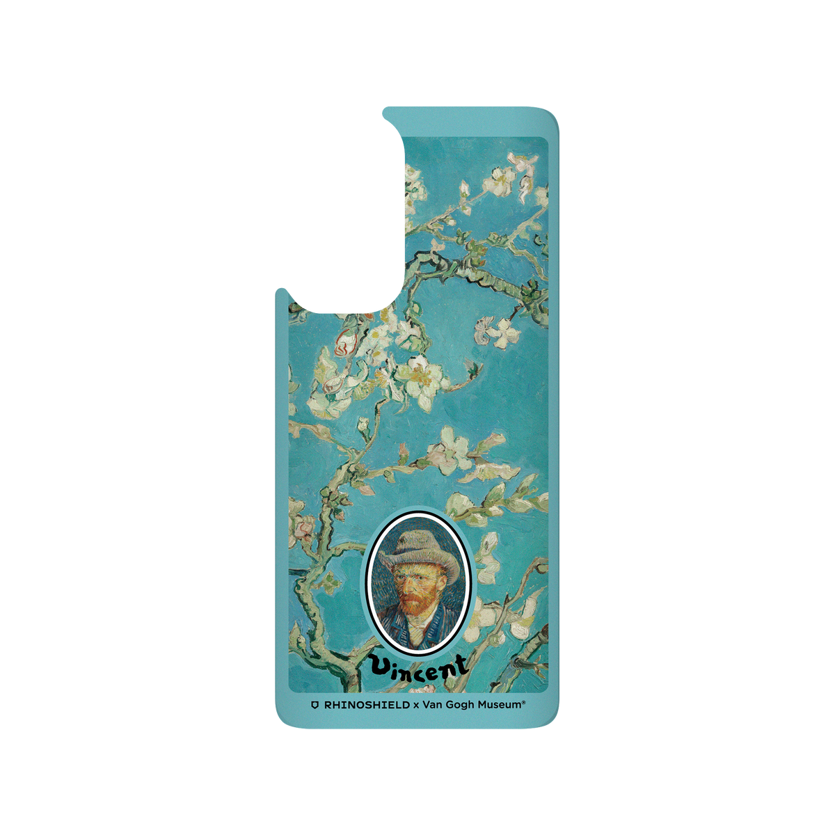 RhinoShield X Van Gogh Museum SolidSuit Xiaomi Mi 10T Case - Almond Blossom - Frame