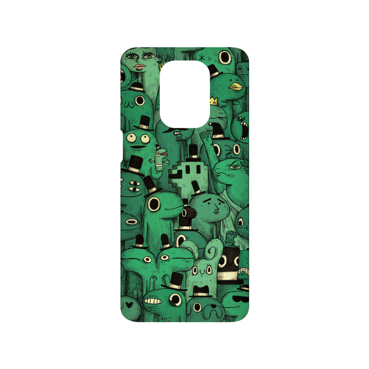 RhinoShield X Incrediville SolidSuit Redmi Note 9S Case - Strange Crowd
