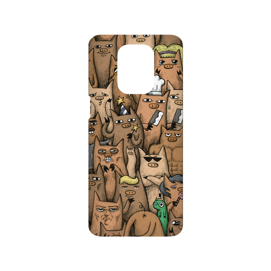 RhinoShield X Incrediville SolidSuit Redmi Note 9S Case - Revenge of the Pigs
