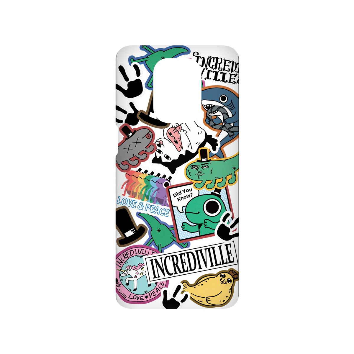RhinoShield X Incrediville SolidSuit Redmi Note 9S Case - Odd Sticker Album
