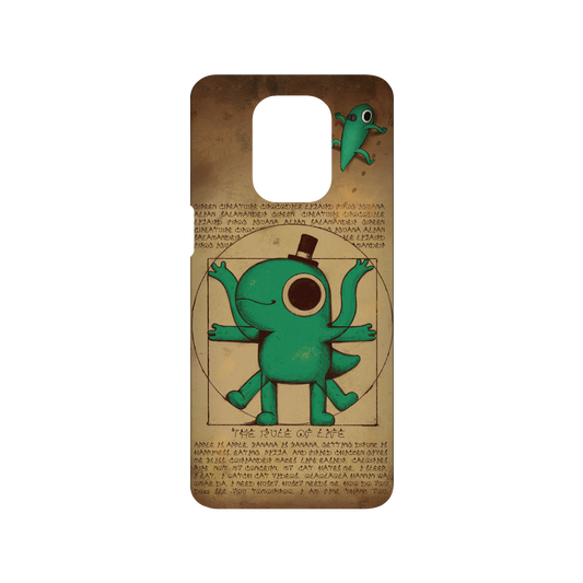 RhinoShield X Incrediville SolidSuit Redmi Note 9 Pro (4G) Case - Vitruvian Lizard